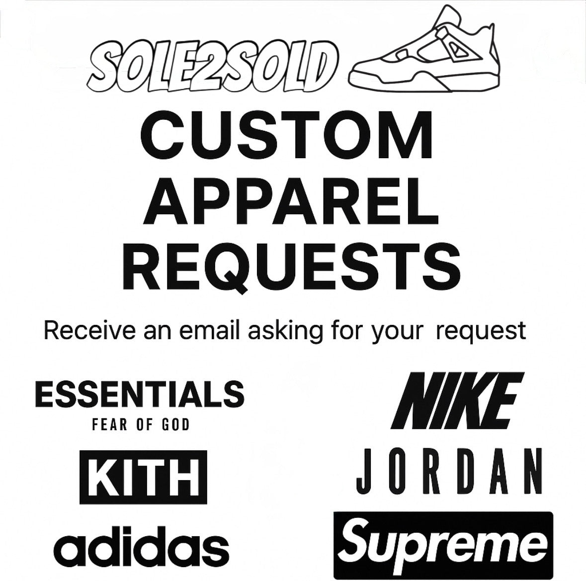 Custom Apparel Item Request