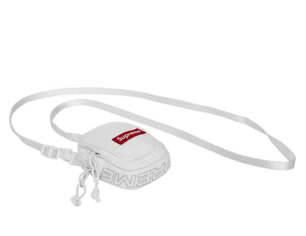 Supreme FW25 Denim Mini Utility Bag White