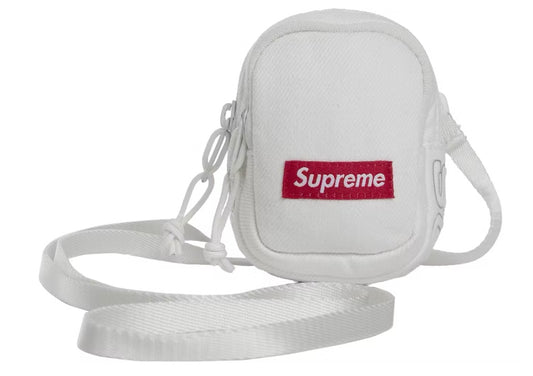 Supreme FW25 Denim Mini Utility Bag White