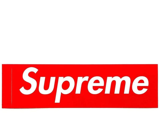 Supreme Red Box Logo Sticker