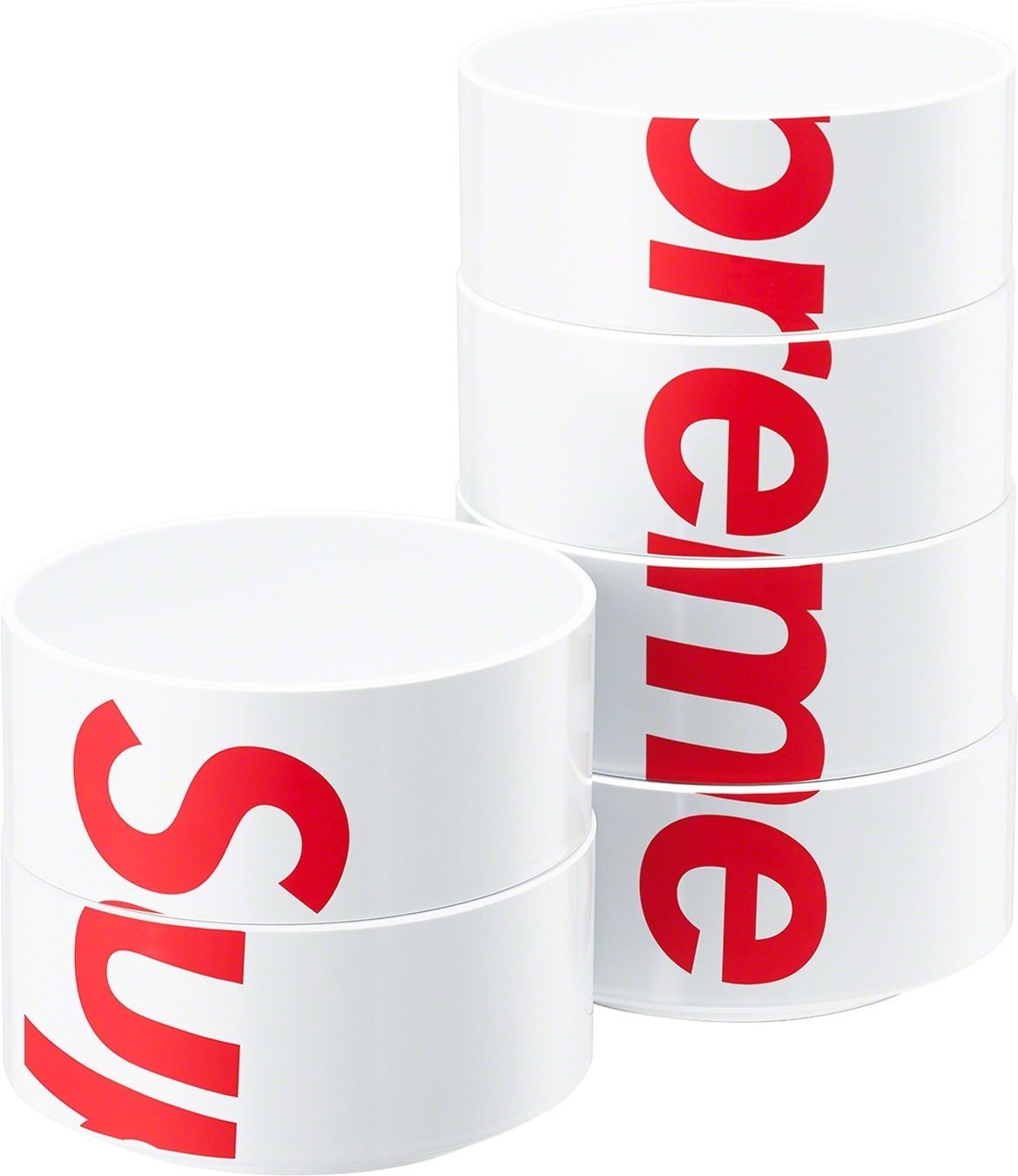 Supreme Heller Bowls (Set of
6) White